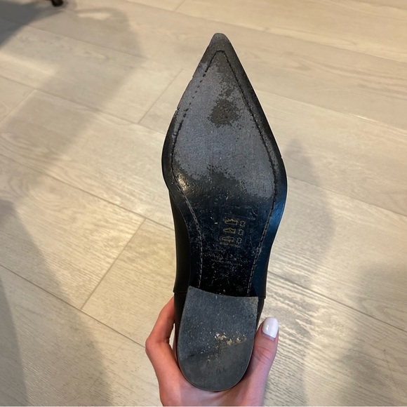 Anine Bing Sky Leather Ankle Boots Black Size EU40 - Picture 12 of 12